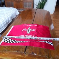 Старо флагче флаг Кока Кола,Coka Cola F1 Turkish GP 2006, снимка 3 - Други ценни предмети - 41894889