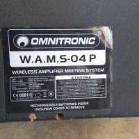 Преносима озвучителна система OMNITRONIC WAMS-04P, снимка 3 - Аудиосистеми - 41919551