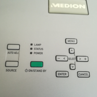 Проектор за домашно кино Medion/NEC, снимка 4 - Плейъри, домашно кино, прожектори - 36179804