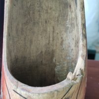 Стари дървени обувки/калеври  от едно време, снимка 4 - Антикварни и старинни предмети - 41637020