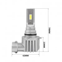 Качествени LED крушки V9 - HB3 к-т/2бр/, снимка 9 - Аксесоари и консумативи - 35820676