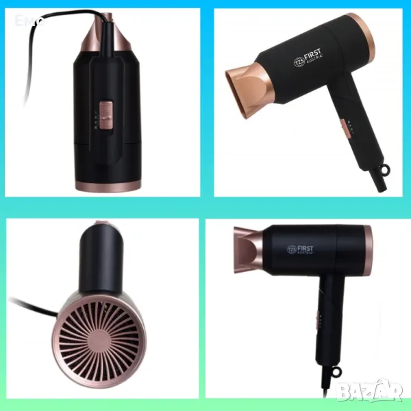 Мощен сешоар - FIRST 005653-5 - 1800W с Cool Shot и две нива на скорост, снимка 1