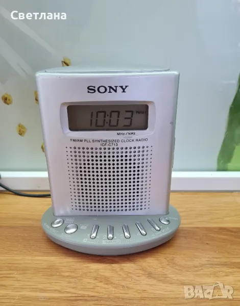 Sony icf-c13 FM/AM clock radio, снимка 1