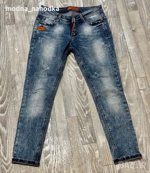 Сини дънки Luizin Style, снимка 1