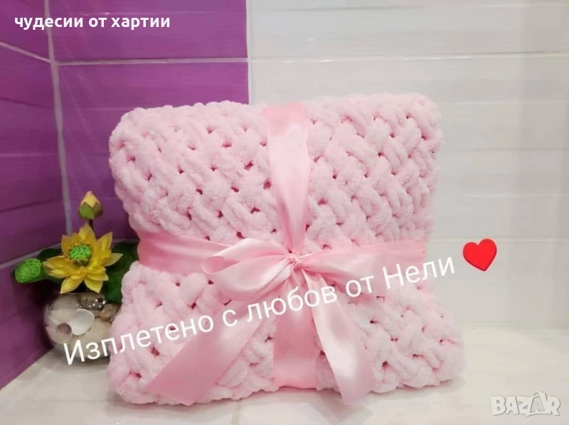 Бебешка пелена за изписване, първо посещение погача, снимка 1