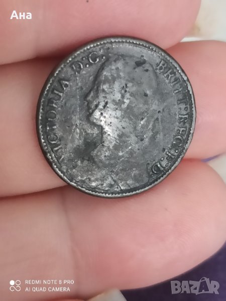 1 фартинг 1886година

, снимка 1