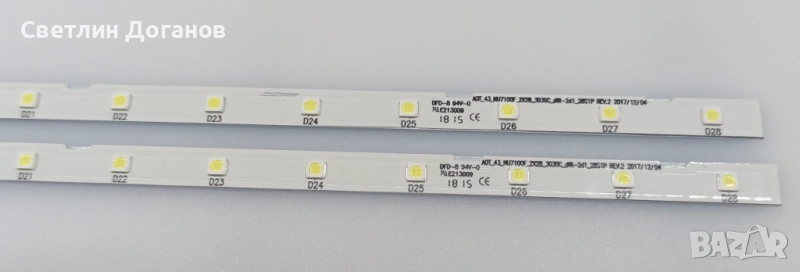 Подсветка Samsung UE43RU7172 CY-NN043HGEV8V Нова, снимка 1