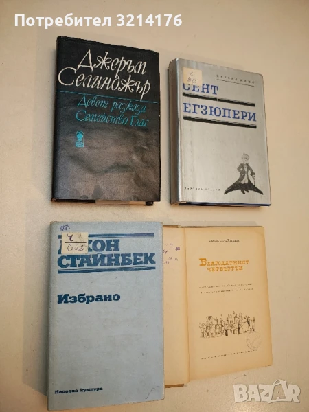 Девет разказа. Семейство Глас - Джеръм Селинджър, снимка 1