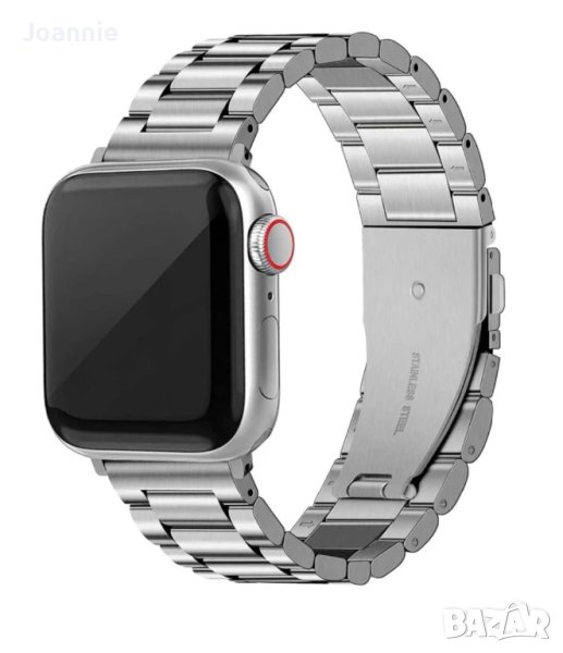 сребърна  метална каишка Apple Watch , снимка 1