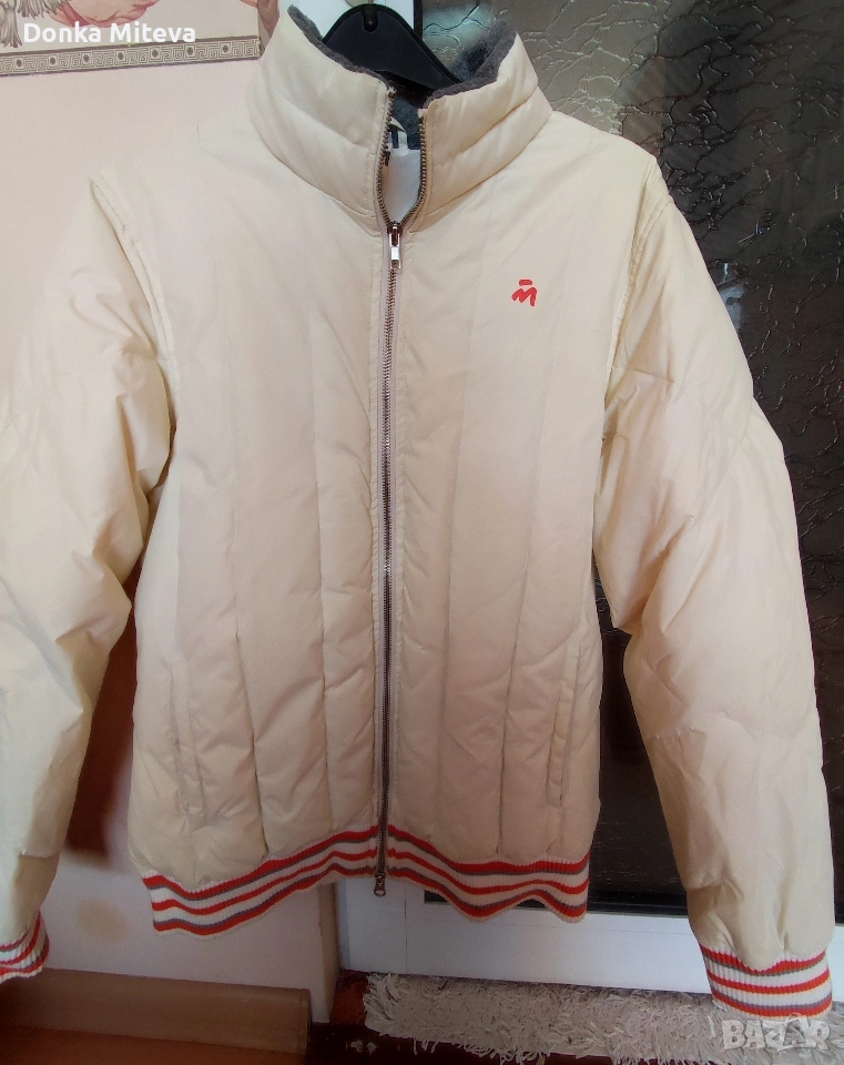 Яке с пух размер S разстояние от мишница до мишница е  52 см, снимка 1