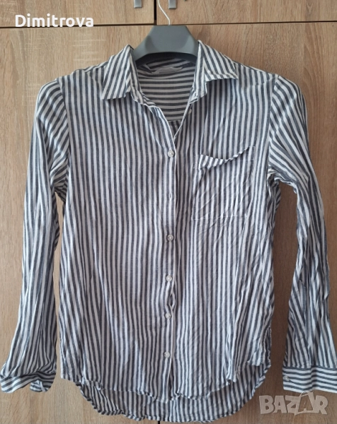 Карирана риза с дълъг ръкав , снимка 1
