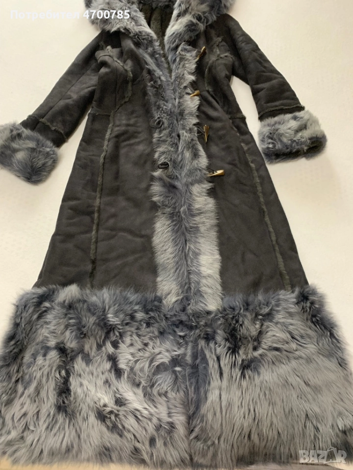 Чисто нов дамски кожух от 100 % агнешка кожа., снимка 1