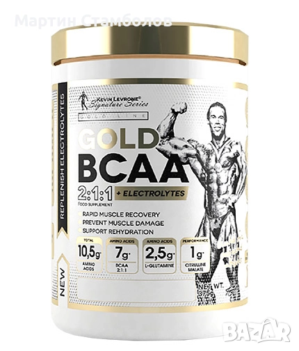 Kevin Levrone Gold Line / Gold BCAA 2:1:1 | 375 грама, снимка 1
