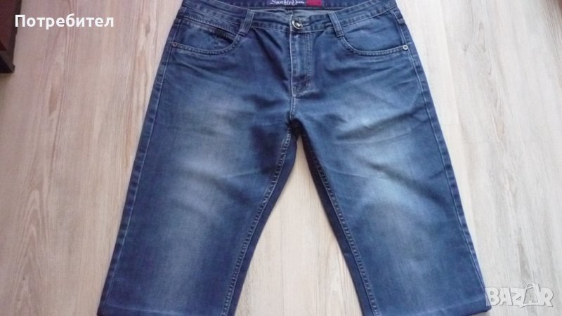 Мъжки къси дънки ХL-2ХL, снимка 1