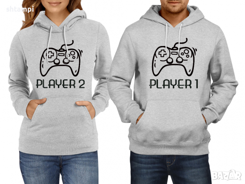 Суитчър/Суитшърт за двойки players,Любов,Празник,Подарък,, снимка 1