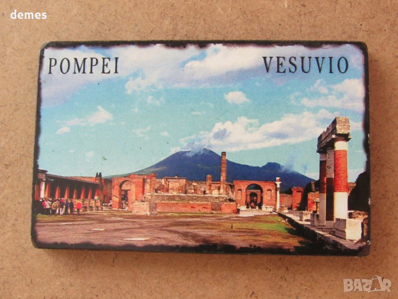 Магнит от Помпей и Везувий, Италия-11, снимка 1