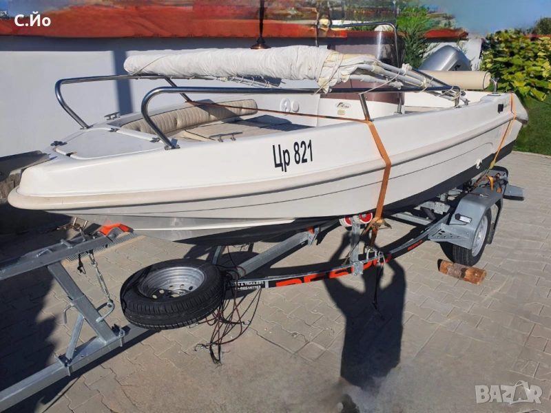 Лодка с двигател 50к.с Beluga 430, снимка 1