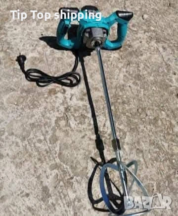 ⚒️ Миксер за бетон / бъркалка 1600W | Професионален | 2 скорости, снимка 1