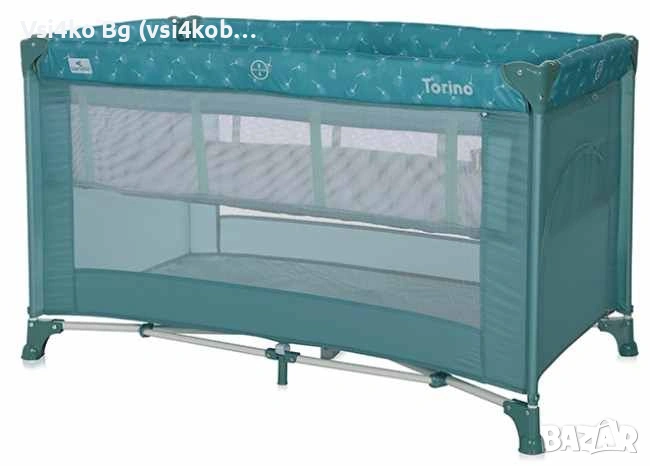 Преносима, сгъваема кошара за бебе Torino с включен матрак. НЕ Е ИЗПОЛЗВАНА НИТО ВЕДНЪЖ , снимка 1