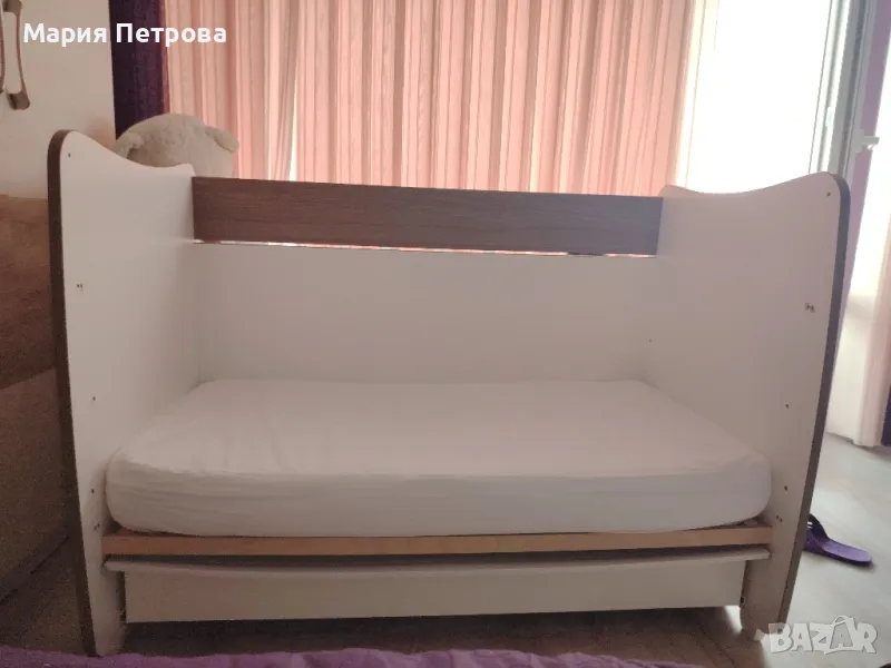 детска, дървена кошара, снимка 1