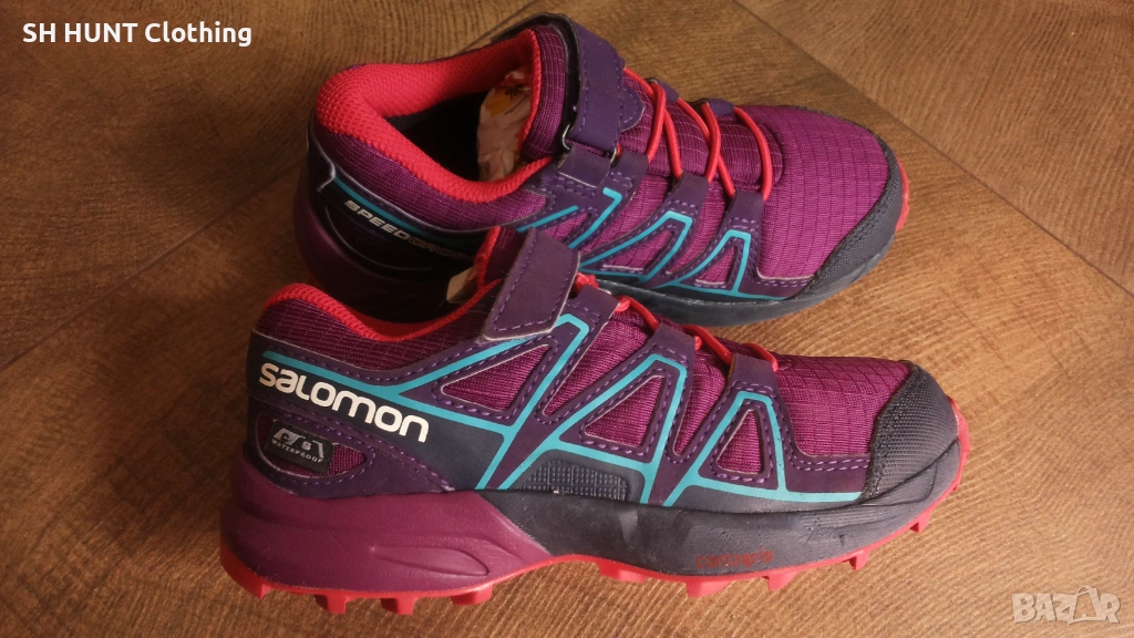 Salomon Speedcross Waterproof Kids Trail Running Shoes Размер EUR 29 / UK 10,5 K маратонки 174-13-S, снимка 1