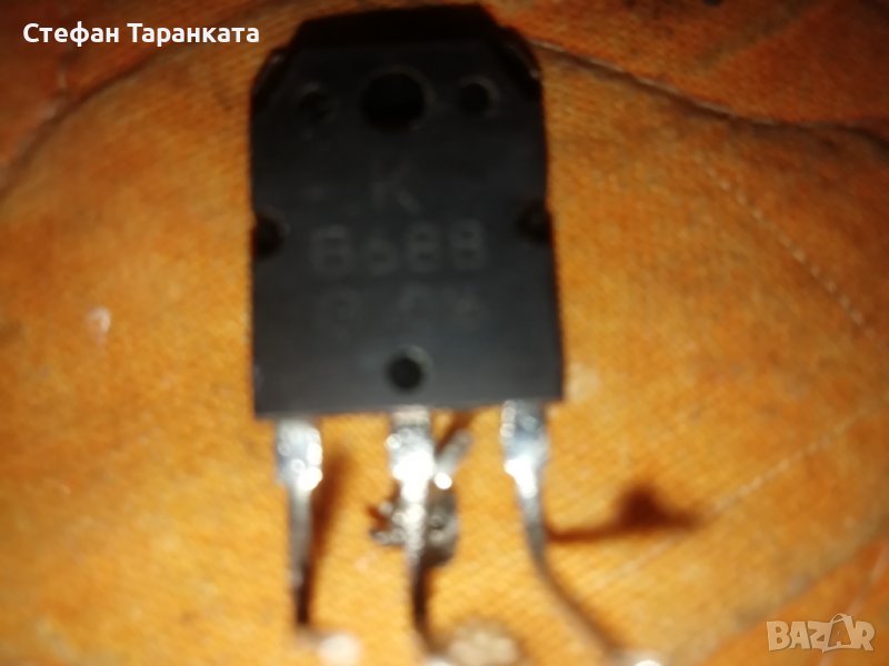 Транзистори-B688 -Части за усилователи аудио , снимка 1