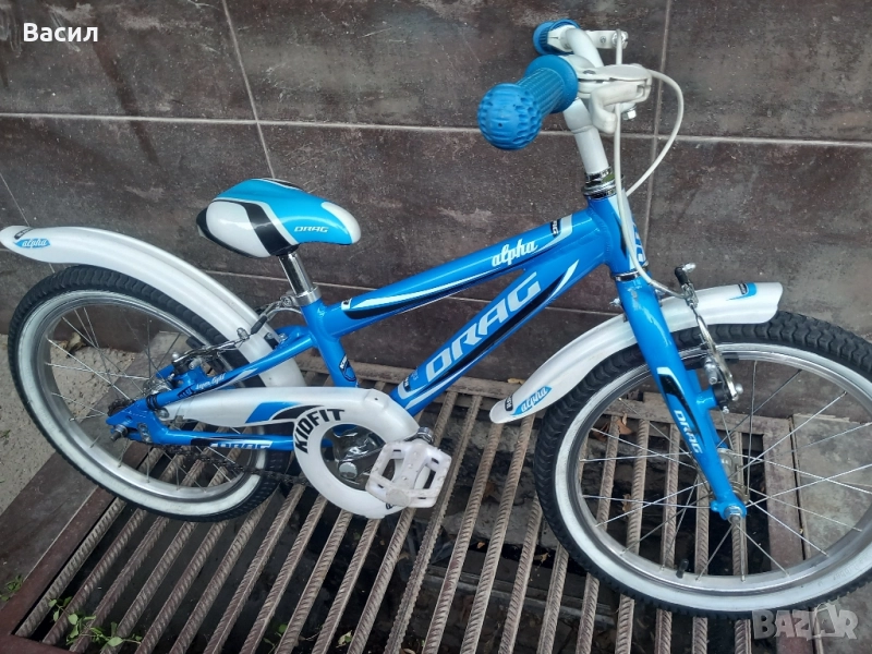 Лек алуминиев велосипед Драг Алфа 18 и 16 цола , снимка 1