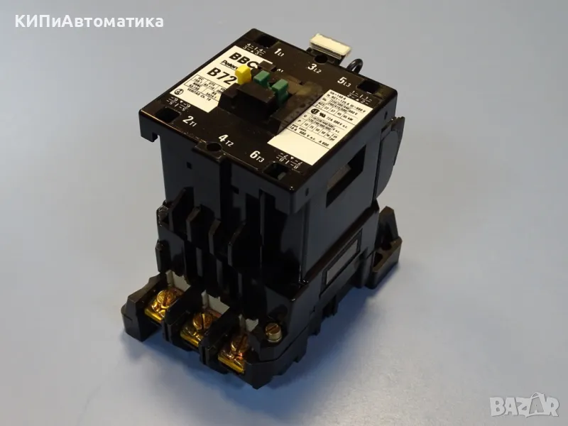 контактор BBC Petercem B72-30-11 contactor 75A 220V, снимка 1