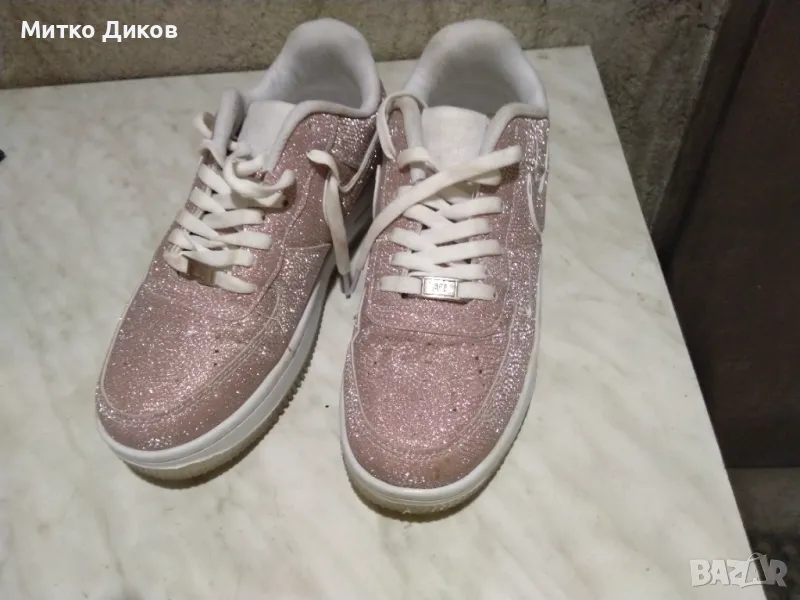 Nike air Air Force 1 дамски оригинални маратонки №40 реален стелка 25см като нови, снимка 1
