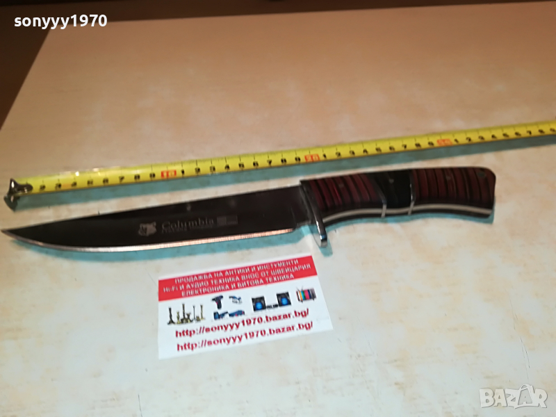 НОЖ МАСИВЕН ОСТЪР ЯК 2103221152, снимка 1