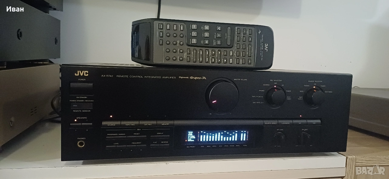 Усилвател JVC AX-R742, снимка 1