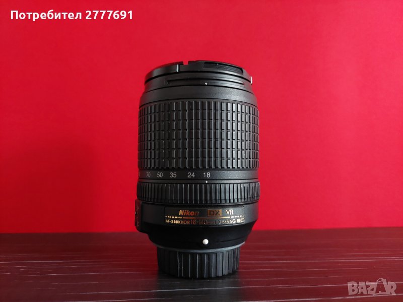 Продавам обектив Nikon DX AF-S NIKKOR 18-140 mm, снимка 1