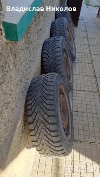 Джанти + гуми за Пасат 2 14 цола, снимка 1