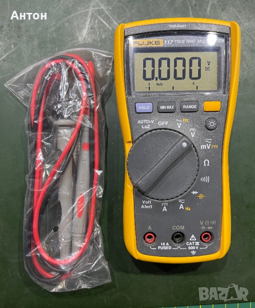  Мултимер FLUKE 117 true rms volt alert, снимка 1