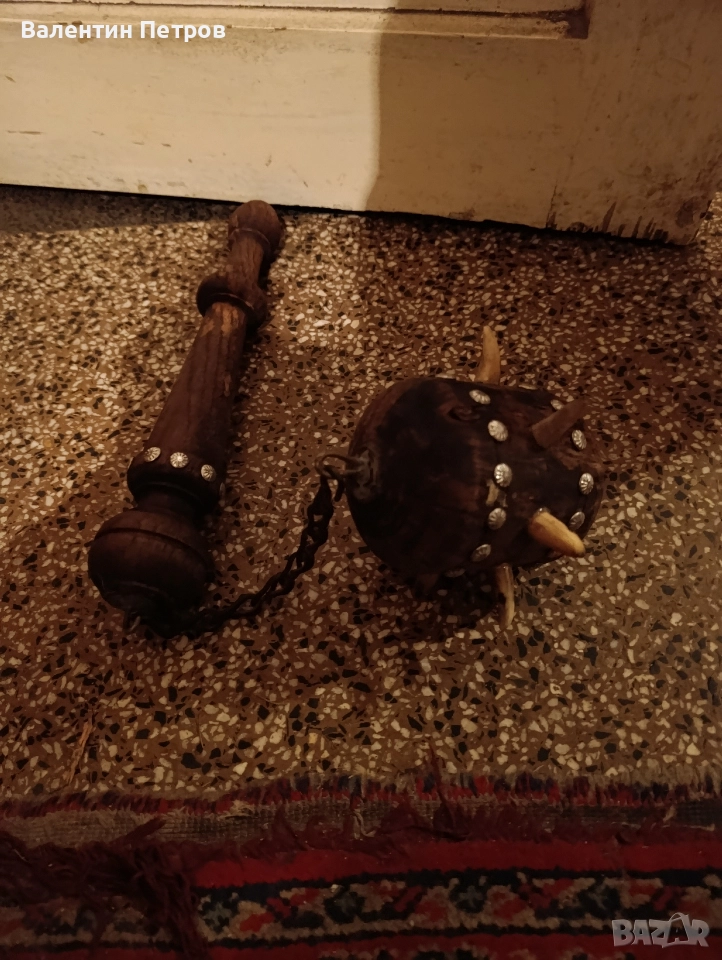 автентичен османски боздуган, снимка 1