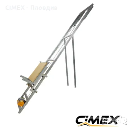 Стоманен подемник за строителни материали и фотоволтаични панели - 20м. / 200кг., снимка 1