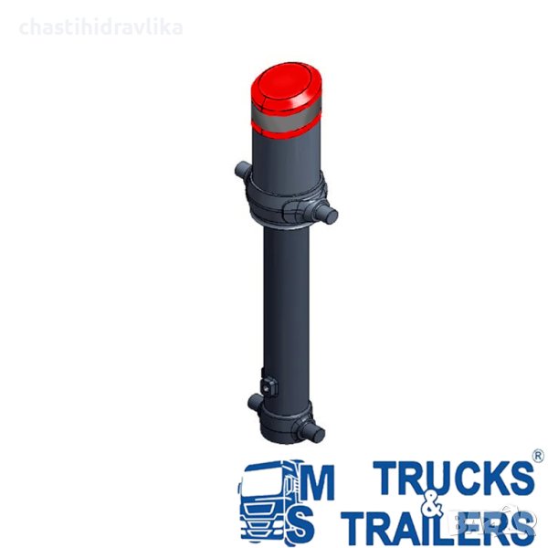 ХИДРАВЛИЧЕН ЦИЛИНДЪР HIDROMAS GHS 155 X 4 X 4440 H - 43155444406 SHORT, снимка 1