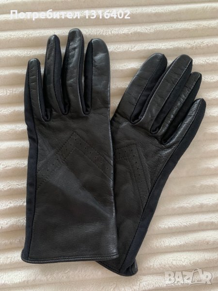 Дамски ръкавици естествена кожа, снимка 1