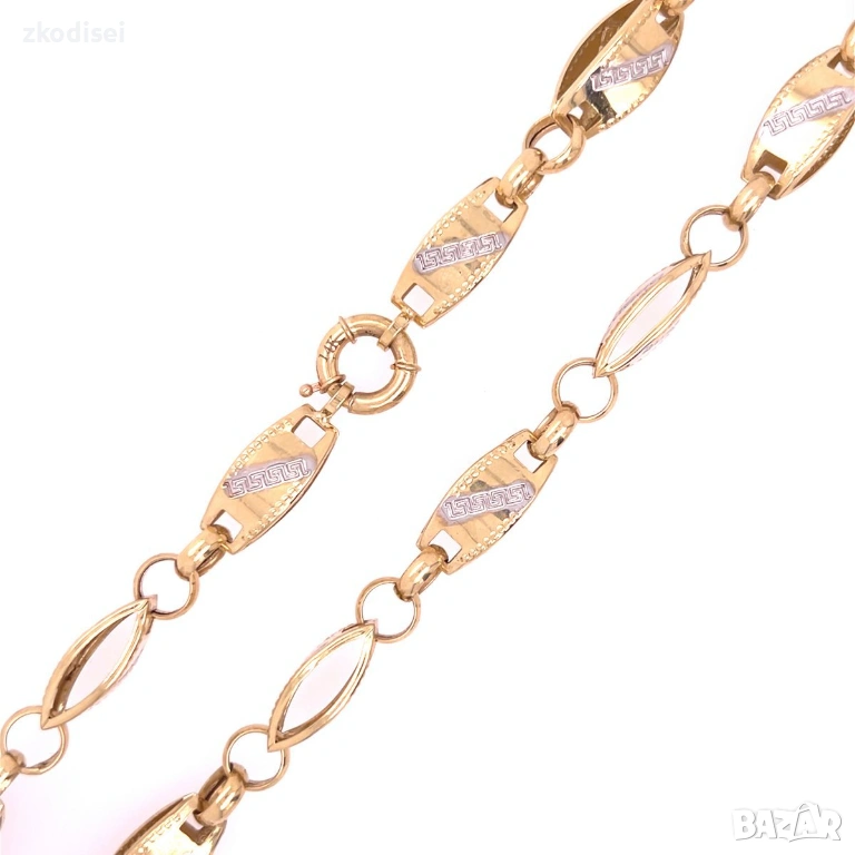 Златен синджир 20,06гр. 62,0см. 14кр. проба:585 модел:35446-6, снимка 1