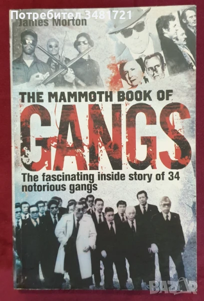 Голяма книга за гангстерските банди / The Mammoth Book of Gangs The fascinating inside story of 34 n, снимка 1