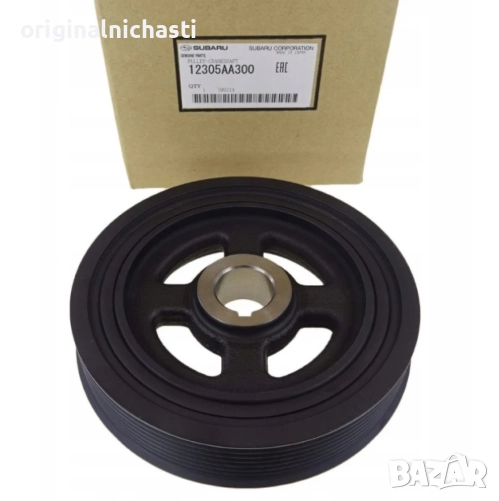 Демпферна шайба за колянов вал СУБАРУ ФОРЕСТЪР ИМПРЕЗА ЛЕГАСИ АУТБЕК SUBARU 12305AA300 12305-AA300, снимка 1