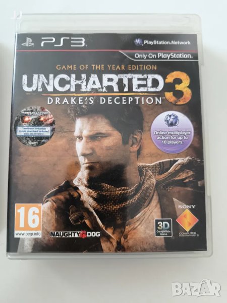 Uncharted 3 Drake's Deception 15лв.  GOTY Игра за PS3 Playstation 3, снимка 1