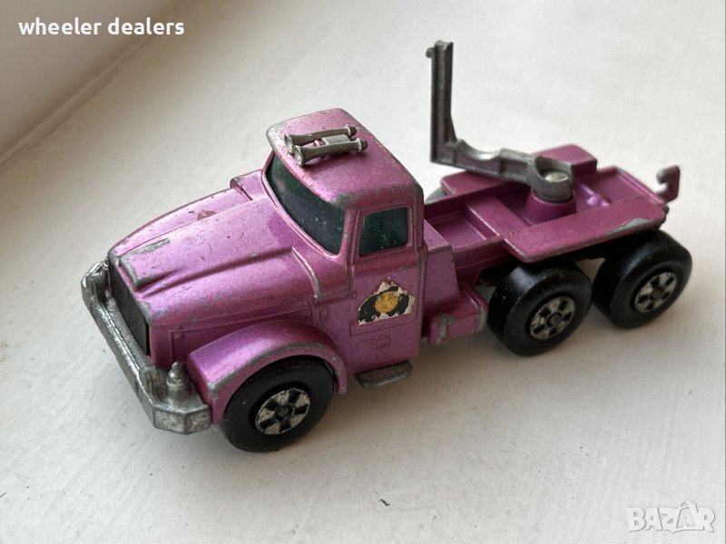 Метална количка Matchbox Scammell Contractor Pipe, снимка 1