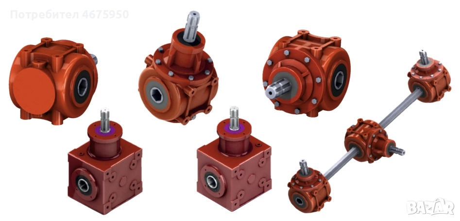 Редуктор за селскостопански машини - Турски, за хранещо ремарке, фреза, оборски тор, торачка, снимка 1