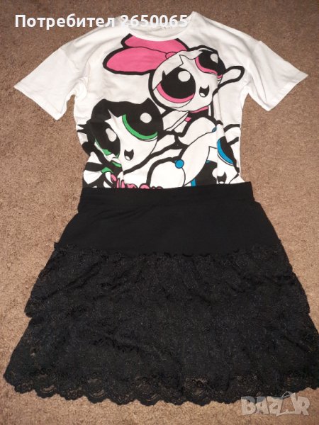 Нова орг.тениска с пола размер М!, снимка 1