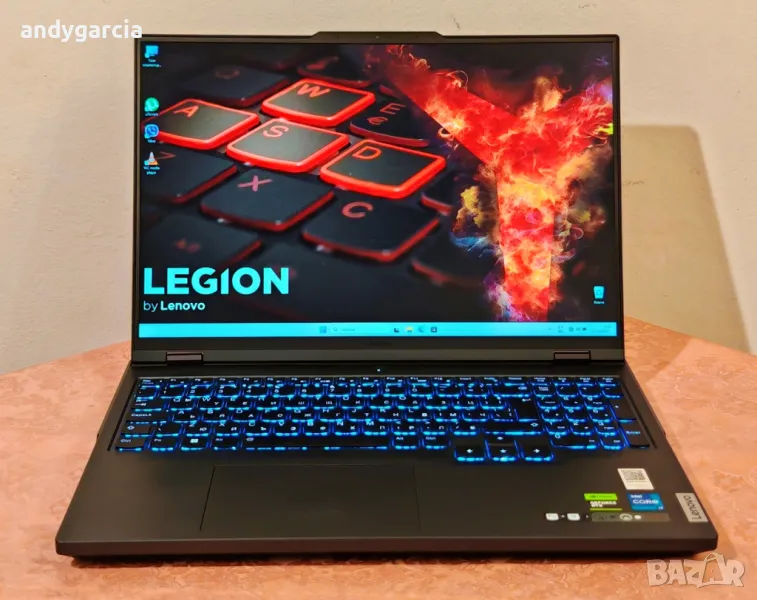 Lenovo Legion 5 Pro/Intel Core i7-13700HX/NVidia RTX 4070 8GB/32GB RAM/1TB NVMe/16' 2.5K 165Hz IPS, снимка 1