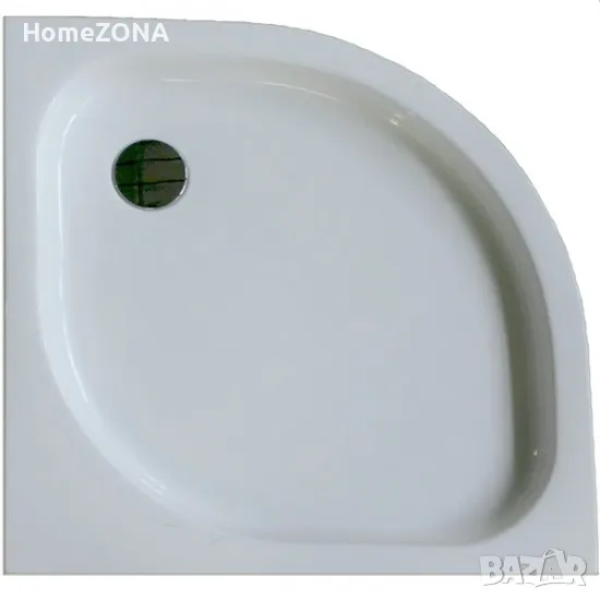 Овално акрилно душ корито SILBA, 80х80, снимка 1