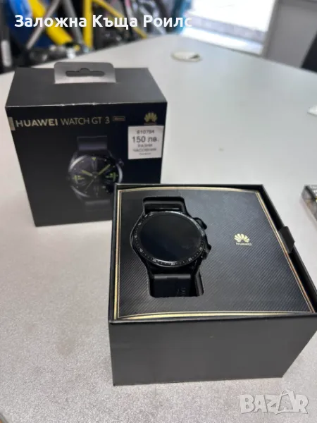 Смарт Часовник Huawei GT 3 46 мм – с леки драскотини, в кутия с зарядно, снимка 1