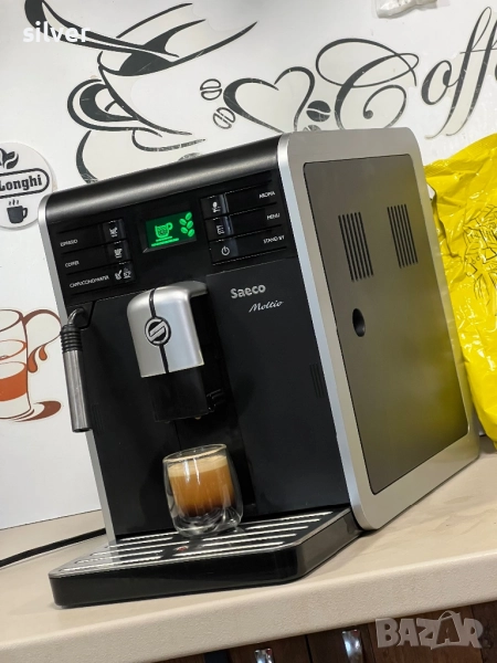 Кафемашина кафе автомат Saeco moltio с гаранция, снимка 1