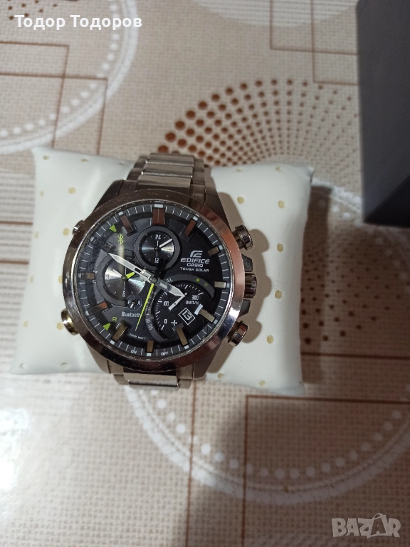 Соларен часовник casio edifice  EQB-500, снимка 1
